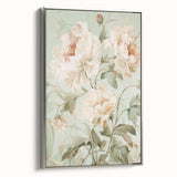 Electric Wall Art | Soft Floral Electric Canvas for Modern Interiors