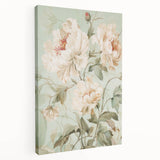 Electric Wall Art | Soft Floral Electric Canvas for Modern Interiors
