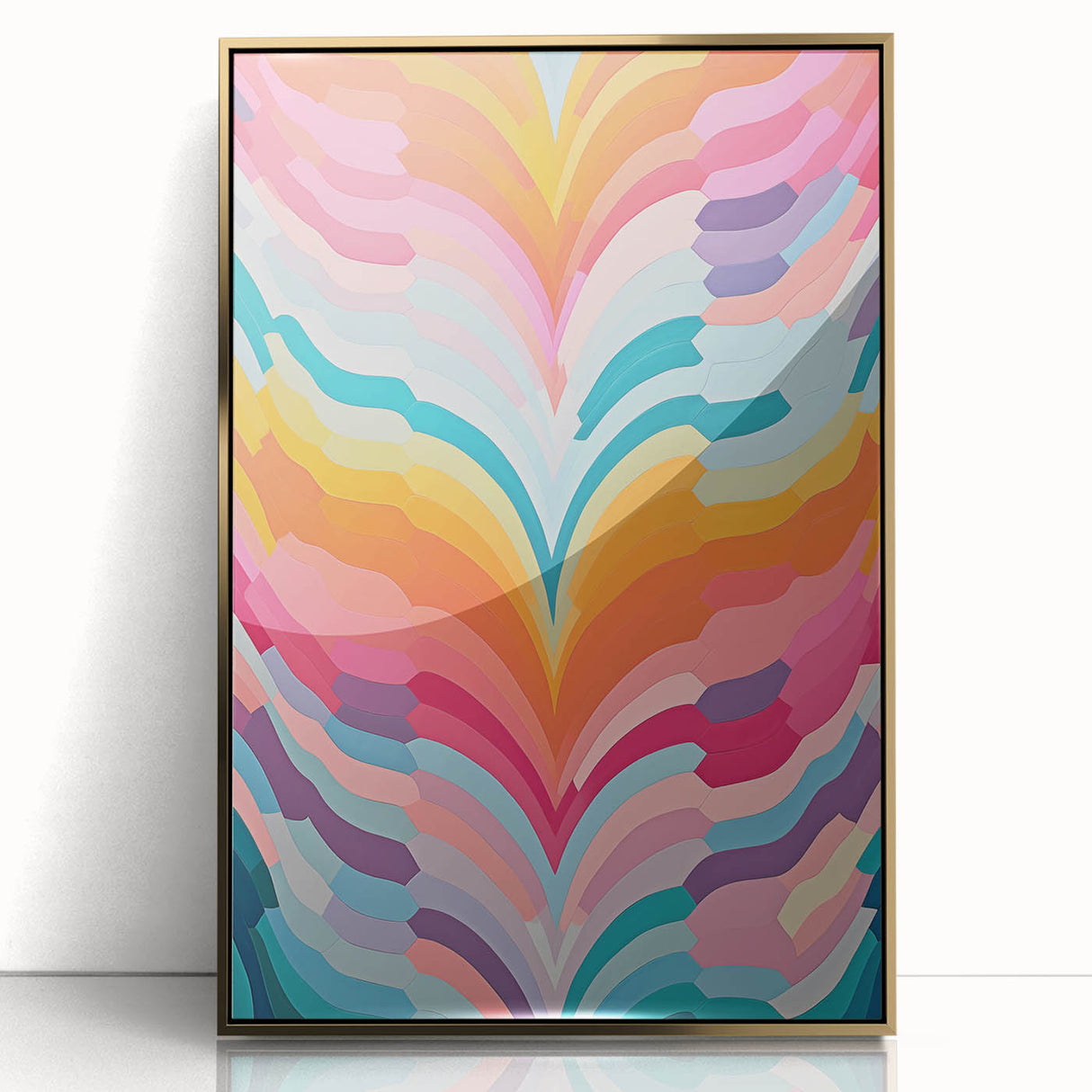 Electric Wall Art | Vibrant Abstract Electric Canvas for Modern Decor
