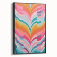 Electric Wall Art | Vibrant Abstract Electric Canvas for Modern Decor