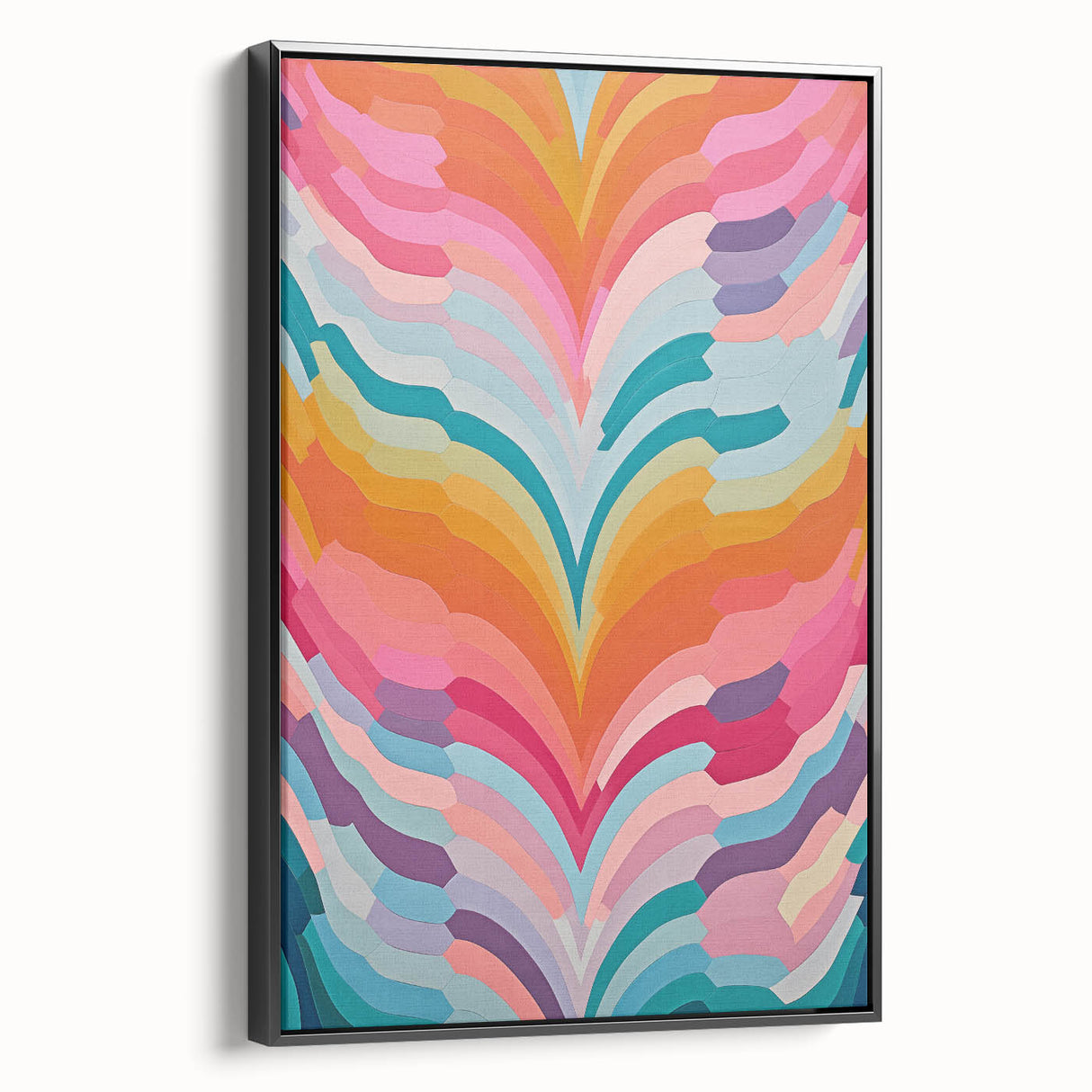 Electric Wall Art | Vibrant Abstract Electric Canvas for Modern Decor