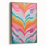 Electric Wall Art | Vibrant Abstract Electric Canvas for Modern Decor