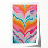 Electric Wall Art | Vibrant Abstract Electric Canvas for Modern Decor