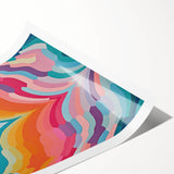 Electric Wall Art | Vibrant Abstract Electric Canvas for Modern Decor