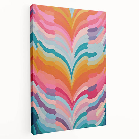 Electric Wall Art | Vibrant Abstract Electric Canvas for Modern Decor