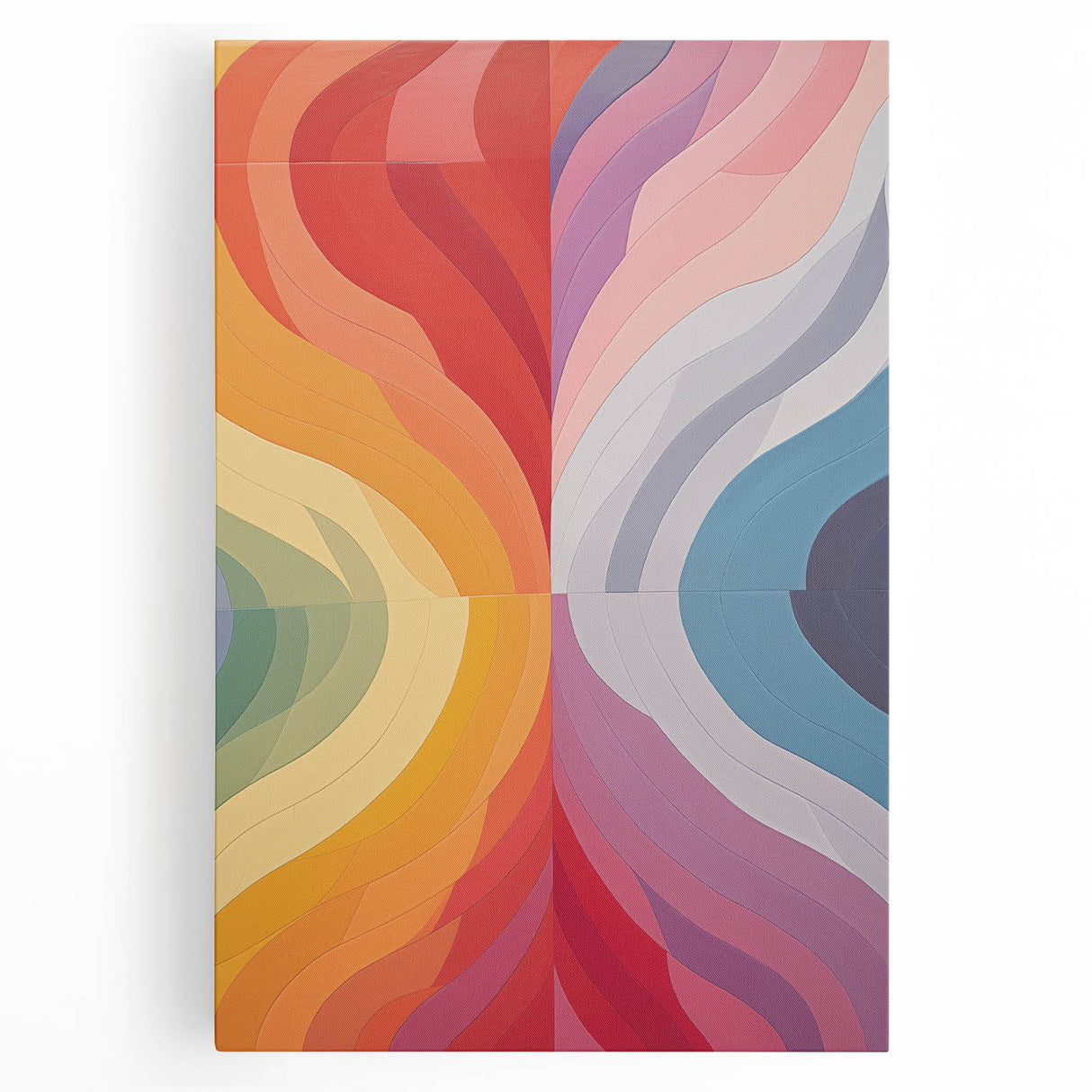 Electric Wall Art | Bold Abstract Electric Canvas for Modern Interiors