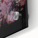 Electric Wall Art | Dramatic Floral Electric Canvas for Modern Decor