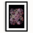Electric Wall Art | Dramatic Floral Electric Canvas for Modern Decor