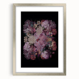 Electric Wall Art | Dramatic Floral Electric Canvas for Modern Decor