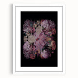 Electric Wall Art | Dramatic Floral Electric Canvas for Modern Decor