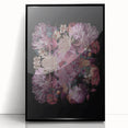Electric Wall Art | Dramatic Floral Electric Canvas for Modern Decor