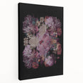 Electric Wall Art | Dramatic Floral Electric Canvas for Modern Decor