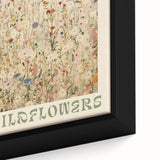 Electric Wall Art | 'Don't Pick the Wildflowers' Electric Canvas Decor