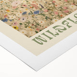 Electric Wall Art | 'Don't Pick the Wildflowers' Electric Canvas Decor