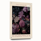 Electric Wall Art | 'Dance Among the Wildflowers' Floral Canvas Decor