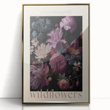 Electric Wall Art | 'Dance Among the Wildflowers' Floral Canvas Decor