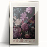 Electric Wall Art | 'Dance Among the Wildflowers' Floral Canvas Decor