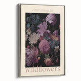 Electric Wall Art | 'Dance Among the Wildflowers' Floral Canvas Decor