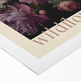 Electric Wall Art | 'Dance Among the Wildflowers' Floral Canvas Decor