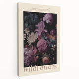 Electric Wall Art | 'Dance Among the Wildflowers' Floral Canvas Decor