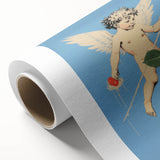 Electric Angel Art - Vibrant Modern Electric Decor - Blue Abstract Print