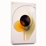 Abstract Electric Art - Modern Yellow and Black Canvas - Dynamic Decor