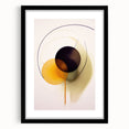Abstract Electric Art - Modern Yellow and Black Canvas - Dynamic Decor