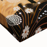 Abstract Electric Forest Art - Vibrant Pink and Orange Canvas Decor