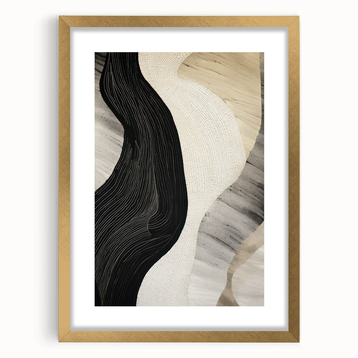 Modern Electric Art Canvas: Abstract Electric Design for Wall Decor