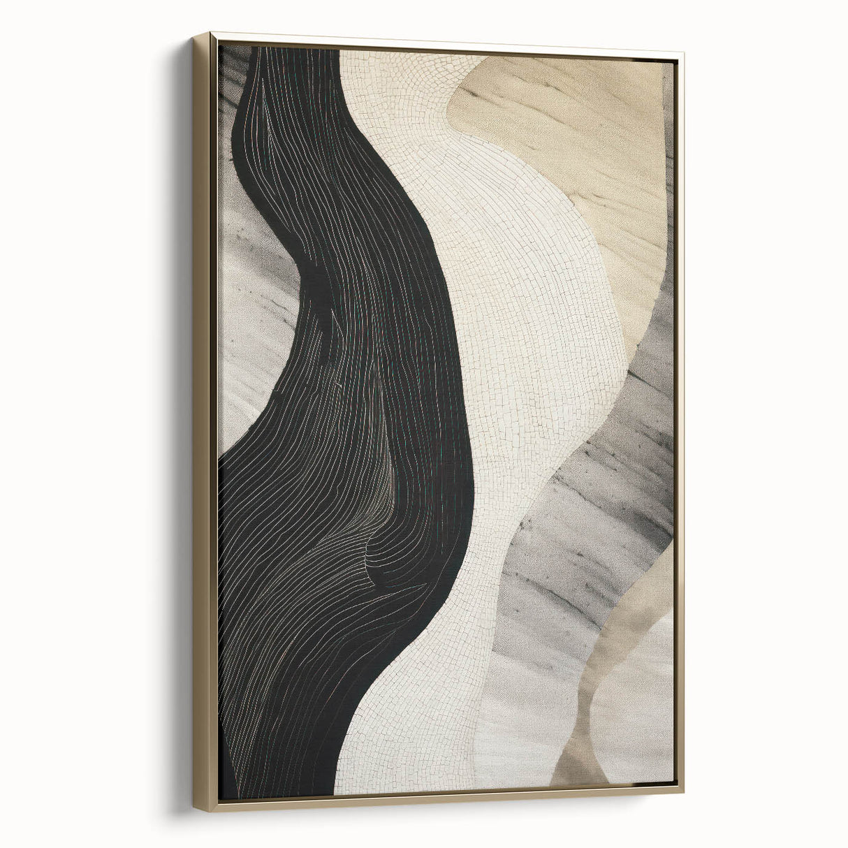 Modern Electric Art Canvas: Abstract Electric Design for Wall Decor