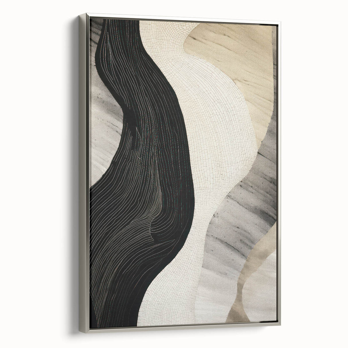 Modern Electric Art Canvas: Abstract Electric Design for Wall Decor
