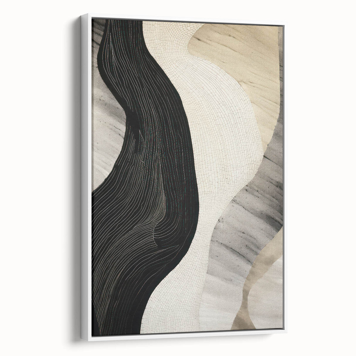 Modern Electric Art Canvas: Abstract Electric Design for Wall Decor