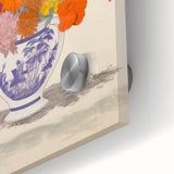 Electric Floral Canvas Art: Colorful Bouquet with Vibrant Floral Patterns