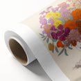 Electric Floral Canvas Art: Colorful Bouquet with Vibrant Floral Patterns