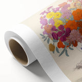 Electric Floral Canvas Art: Colorful Bouquet with Vibrant Floral Patterns