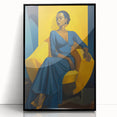 Modern Electric Decor - Abstract Electric Painting with Vibrant Colors