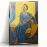 Modern Electric Decor - Abstract Electric Painting with Vibrant Colors