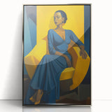 Modern Electric Decor - Abstract Electric Painting with Vibrant Colors
