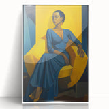 Modern Electric Decor - Abstract Electric Painting with Vibrant Colors