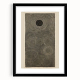 Electric Art Canvas - Intricate Monochrome Circular Dot Pattern Design