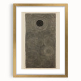 Electric Art Canvas - Intricate Monochrome Circular Dot Pattern Design