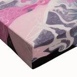 Electric Art Canvas - Vibrant Fantasy Jungle with Colorful Creatures