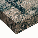 Farmhouse Wall Art: Country Horses in Rustic Landscape for Farmhouse Decor