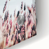 Farmhouse Wall Art: Rustic Lavender Field for Country Style Home Decor