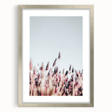 Farmhouse Wall Art: Rustic Lavender Field for Country Style Home Decor