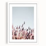 Farmhouse Wall Art: Rustic Lavender Field for Country Style Home Decor