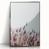 Farmhouse Wall Art: Rustic Lavender Field for Country Style Home Decor