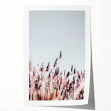 Farmhouse Wall Art: Rustic Lavender Field for Country Style Home Decor