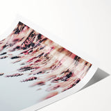 Farmhouse Wall Art: Rustic Lavender Field for Country Style Home Decor