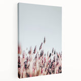 Farmhouse Wall Art: Rustic Lavender Field for Country Style Home Decor